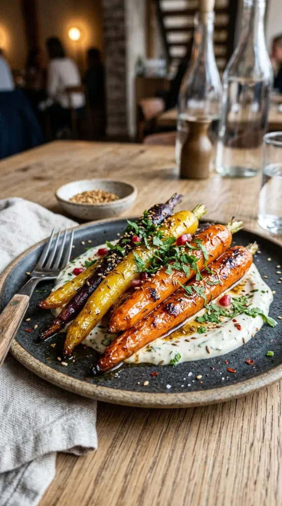 Spiced Honey Carrots With Cumin Coriander