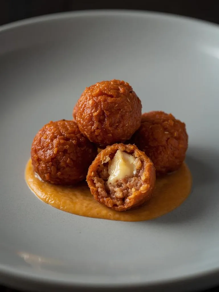 Spicy Chorizo Queso Balls