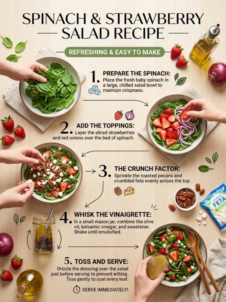 Step By Step Instruction This Recipe Easy 15 Minute Spring Salad Recipes