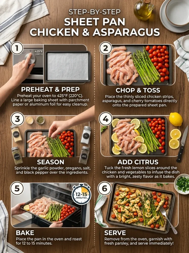 Step By Step Instructions 15 Minute Sheet Pan Dinners