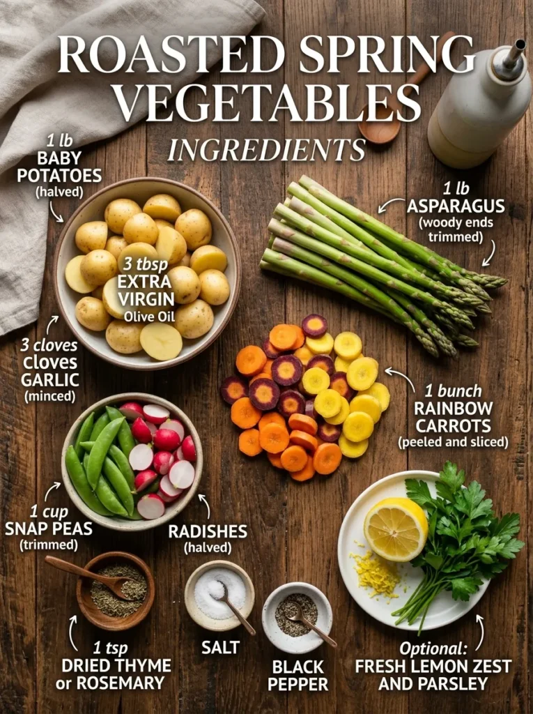 Step By Step Instructions Best Roasted Spring Vegetable Medley