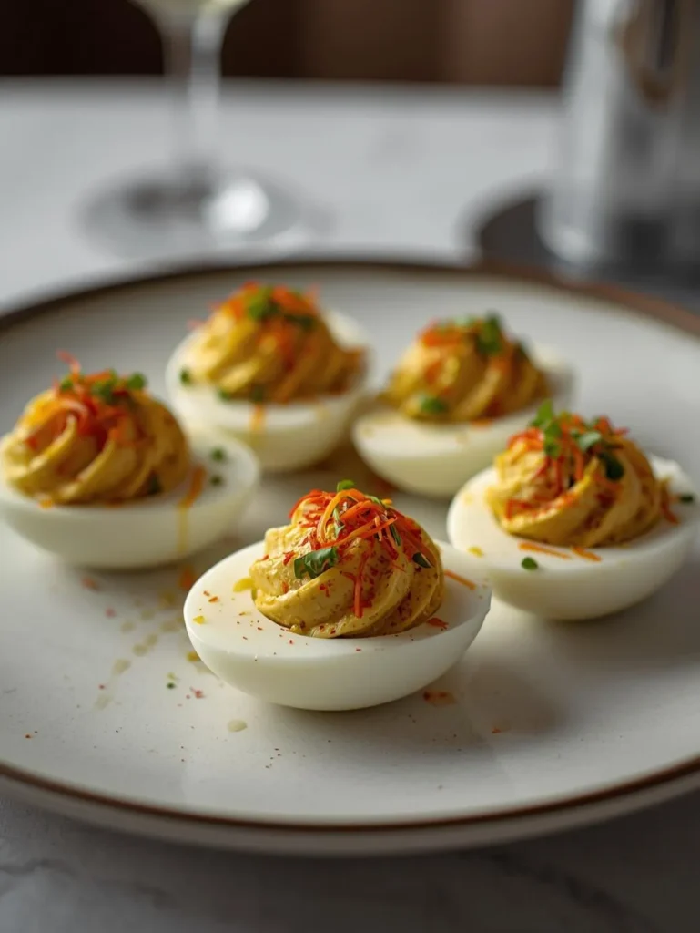 Surprise Inside Stuffed Eggs