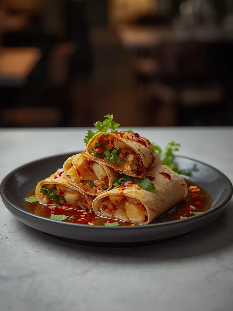 Teriyaki Pineapple Wraps