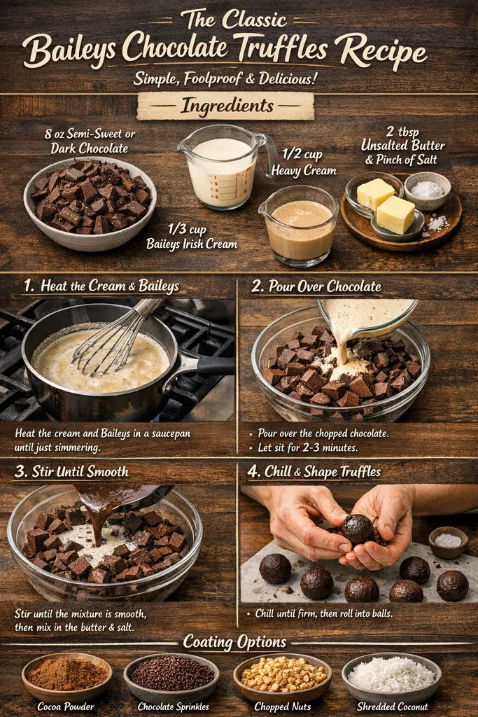 The Classic Baileys Chocolate Truffles Recipe