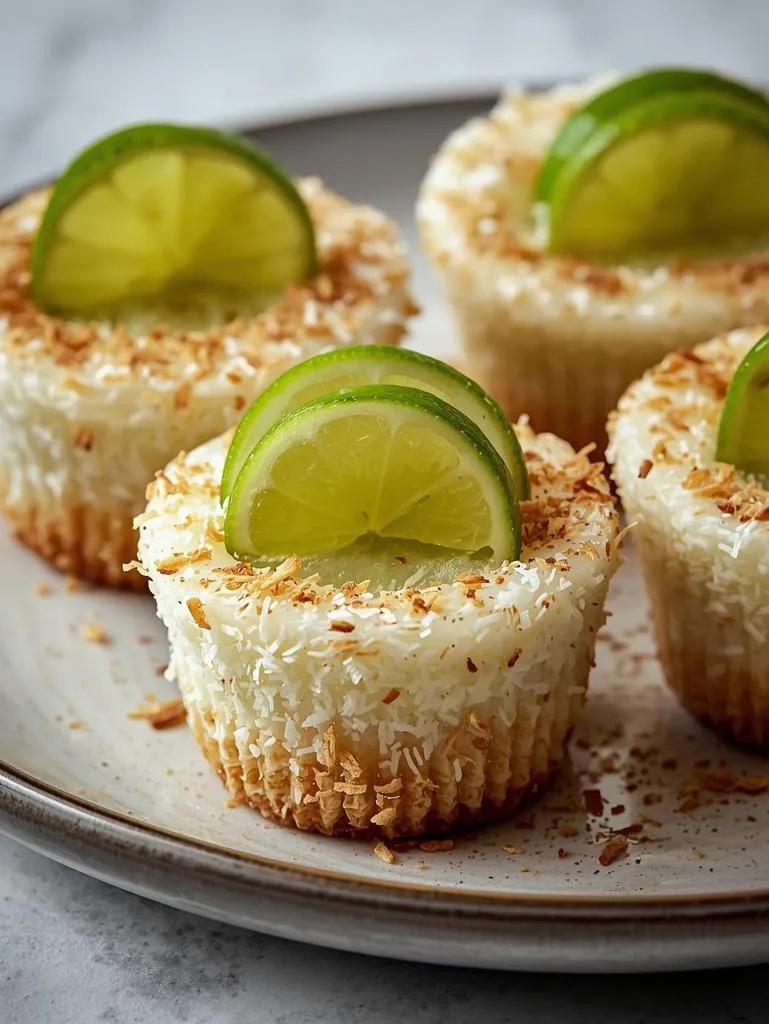 Toasted Coconut Key Lime Cups