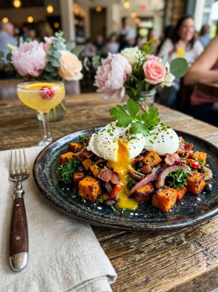 Top Mothers Day Brunch With Sweet Potato Breakfast Hash