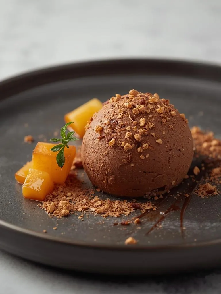 Tropical Coconut Chocolate Mousse