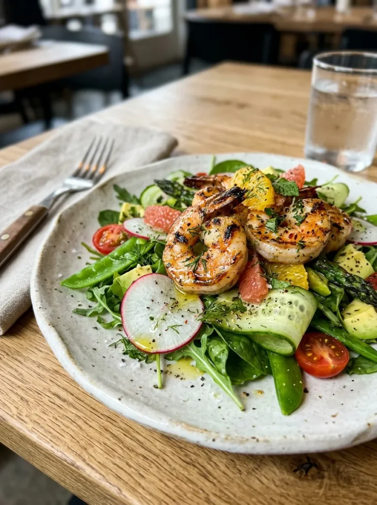 Variation 15 Minute Spring Salad Recipe Wait Zesty Shrimp Easy 15-Minute Spring Salad Recipes