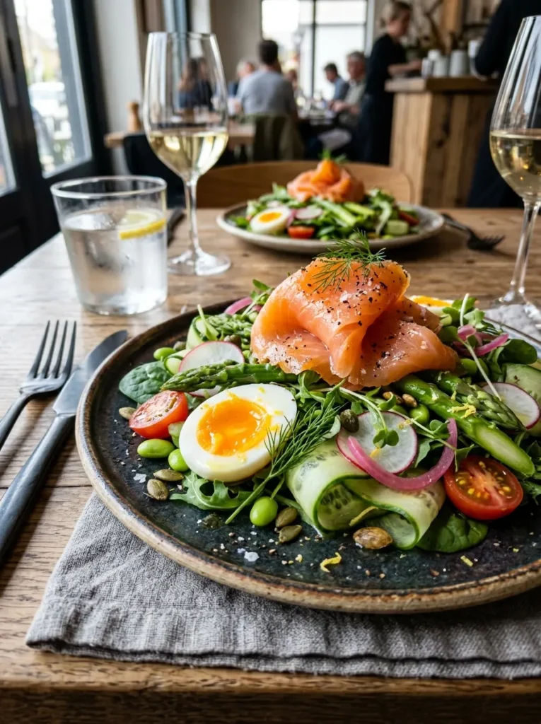 Variation Must Try Spring Salad Wait Smoked Salmon