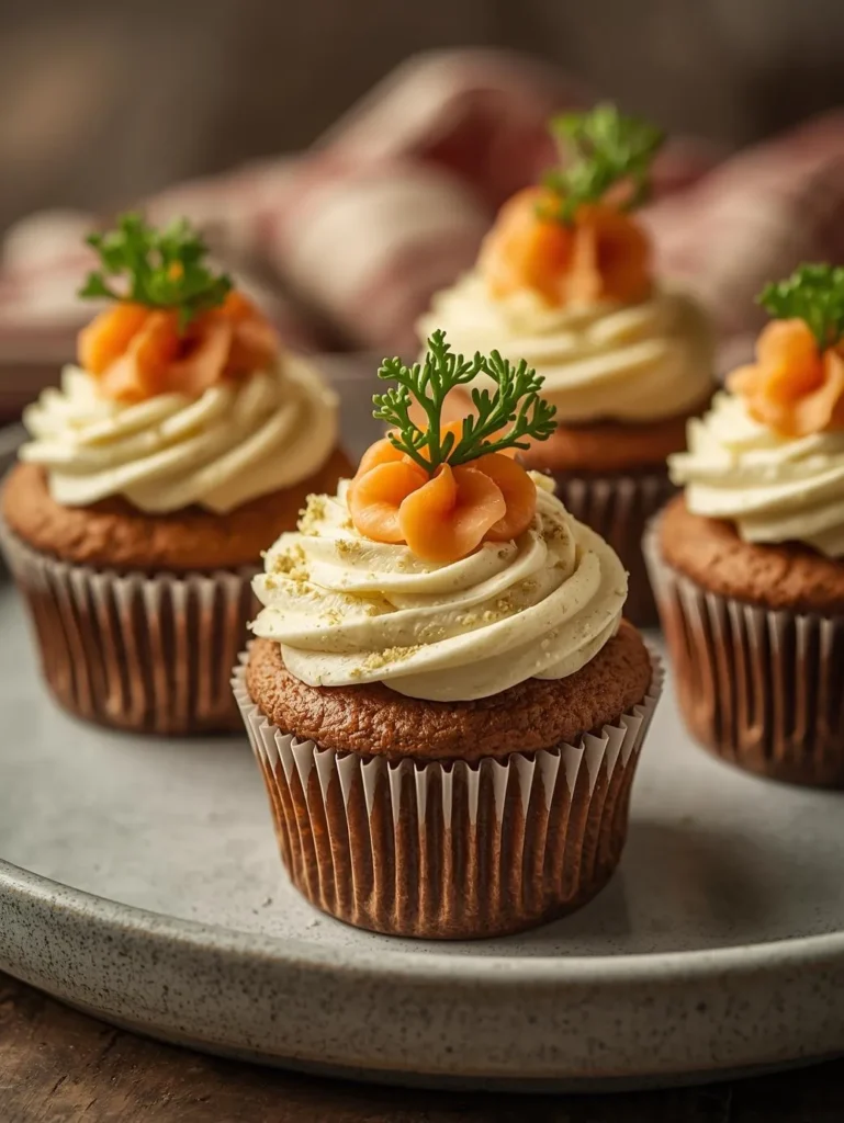 Vegan Carrot Cupcakes
