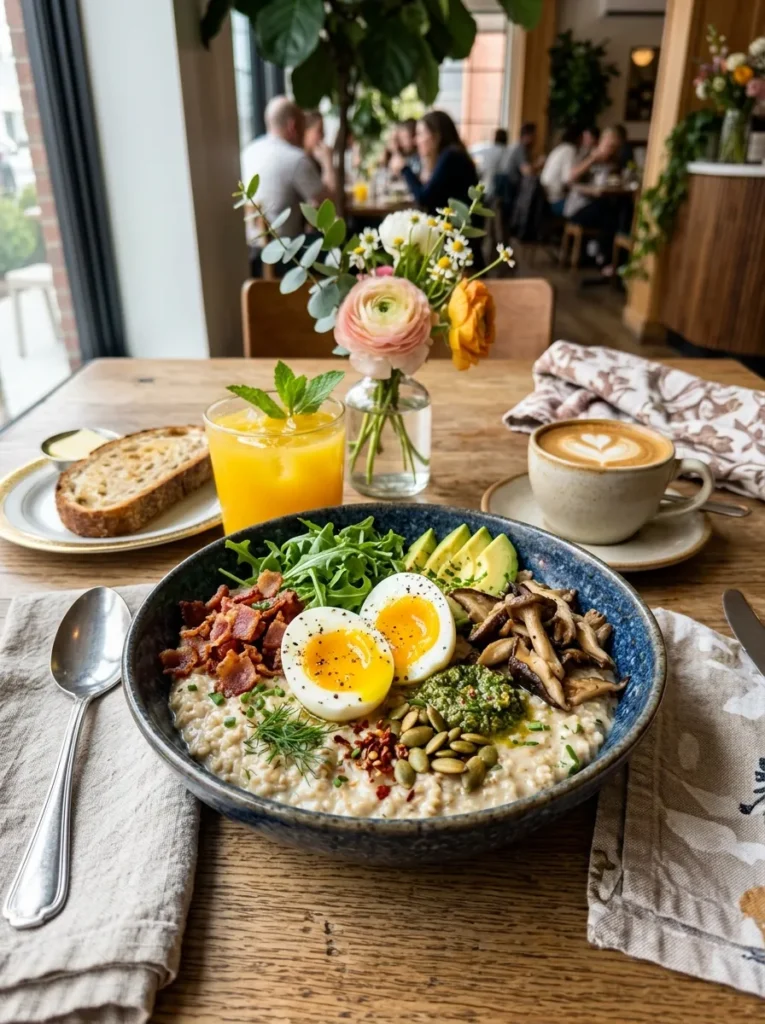 Weeknight Easy Mothers Day Brunch With Savory Oatmeal Bowls