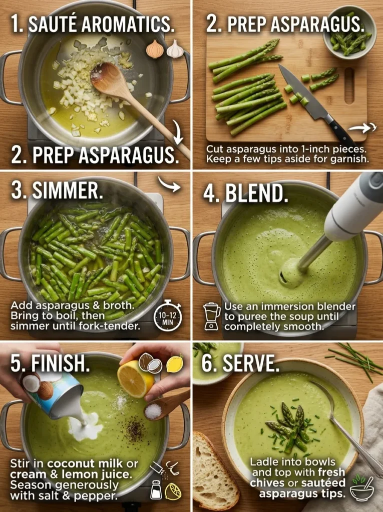 Bbbbbbbbbb Easy Creamy Asparagus Soup Recipe