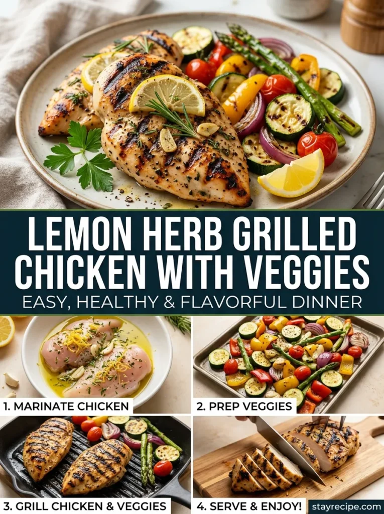 1 Lemon Herb Grilled Chicken With Veggies 2