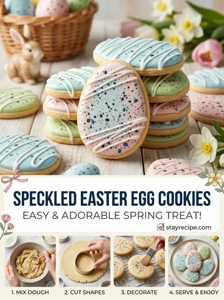 1  Speckled Easter Egg Cookies