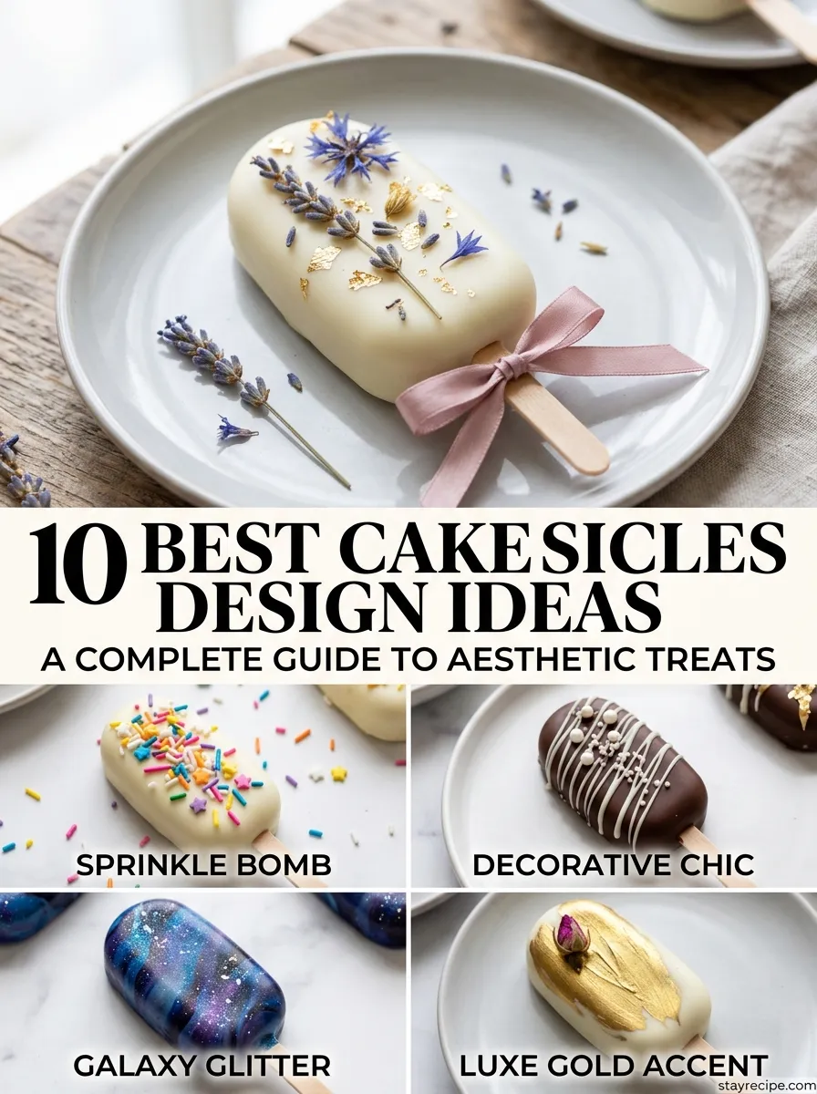 10 Best Cake Sicles Design Ideas A Complete Guide To Aesthetic Treats