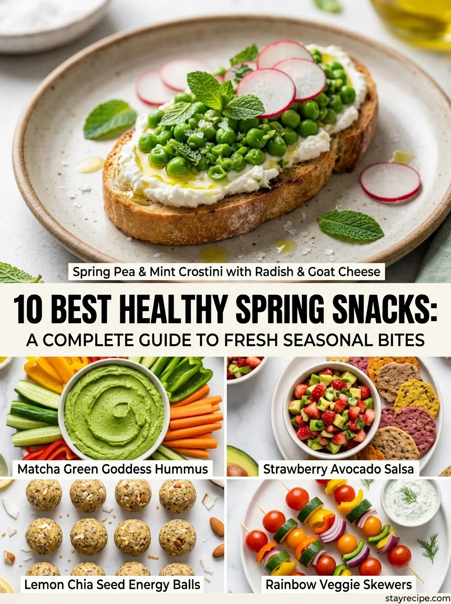 10 Best Healthy Spring Snacks: A Complete Guide to Fresh Seasonal Bites