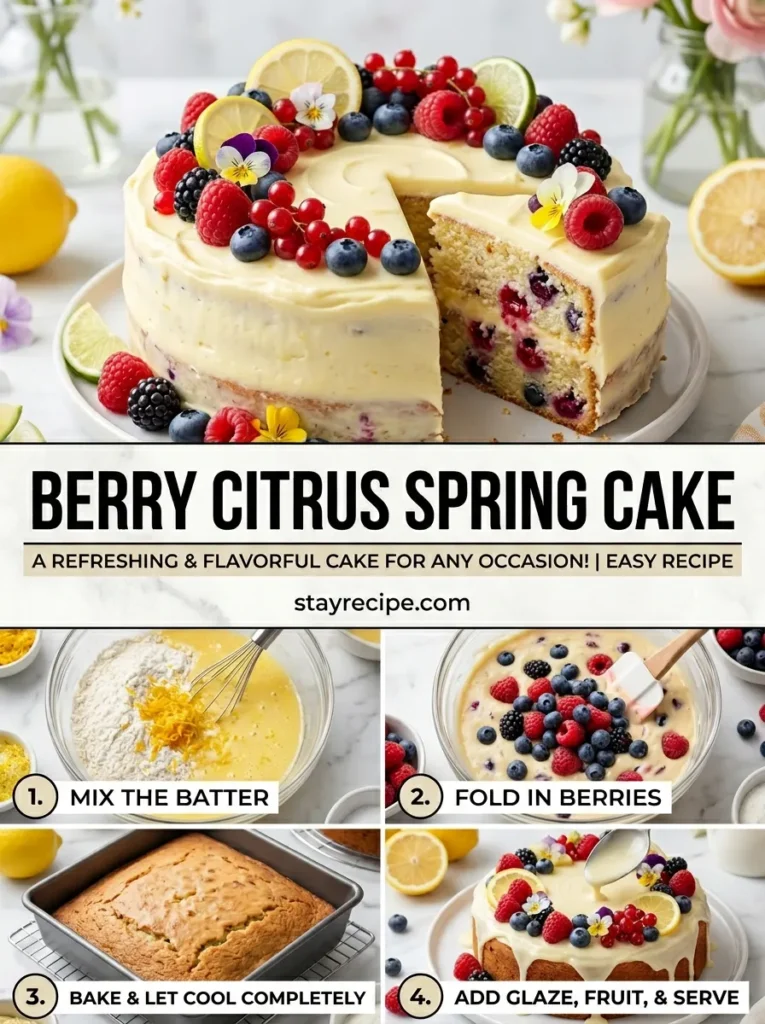 10 Berry Citrus Spring Cake