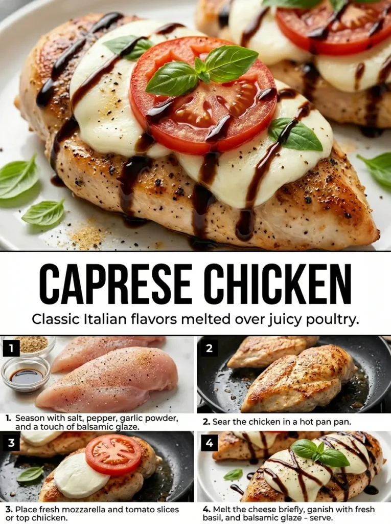 2 Caprese Chicken
