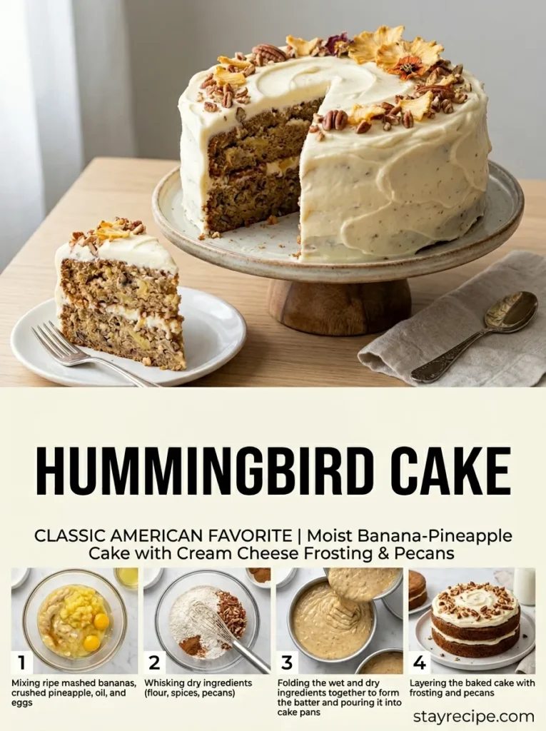 2  Hummingbird Cake Classic American Favorite