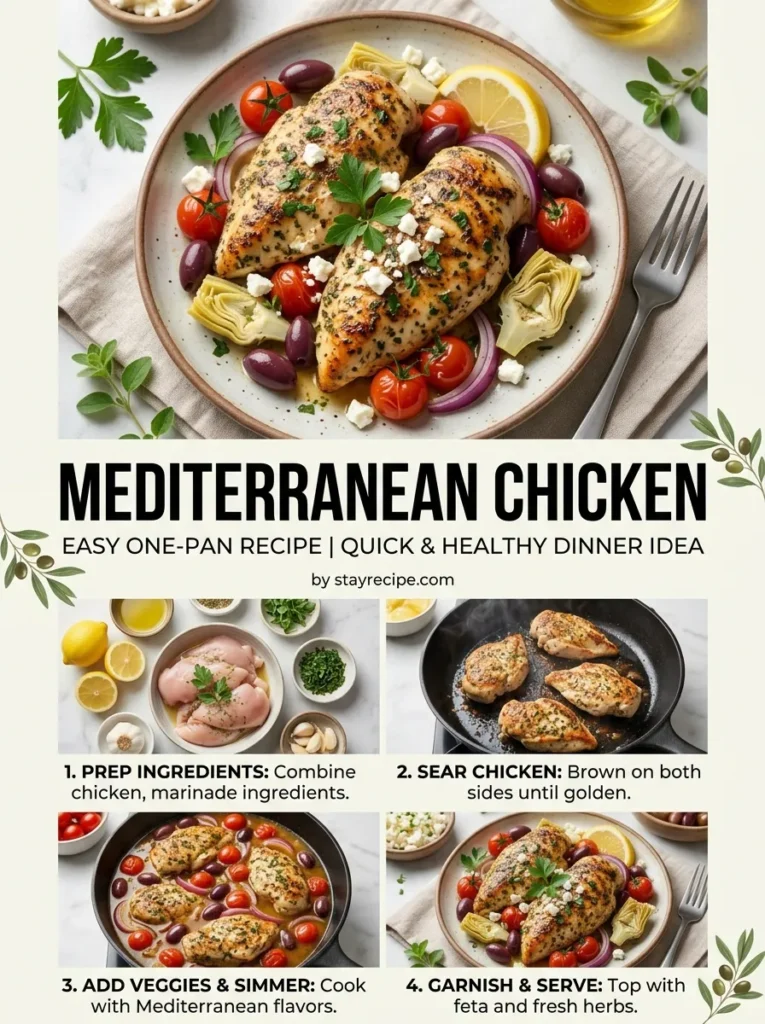 2  Mediterranean Chicken