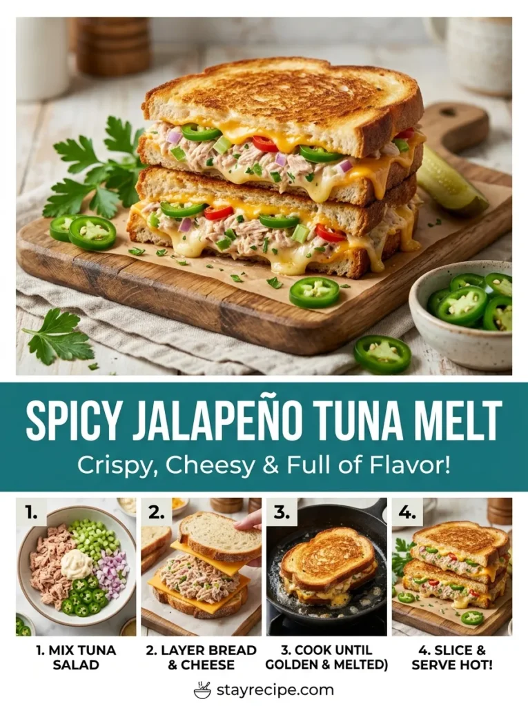 2  Spicy Jalapeno Tuna Melt