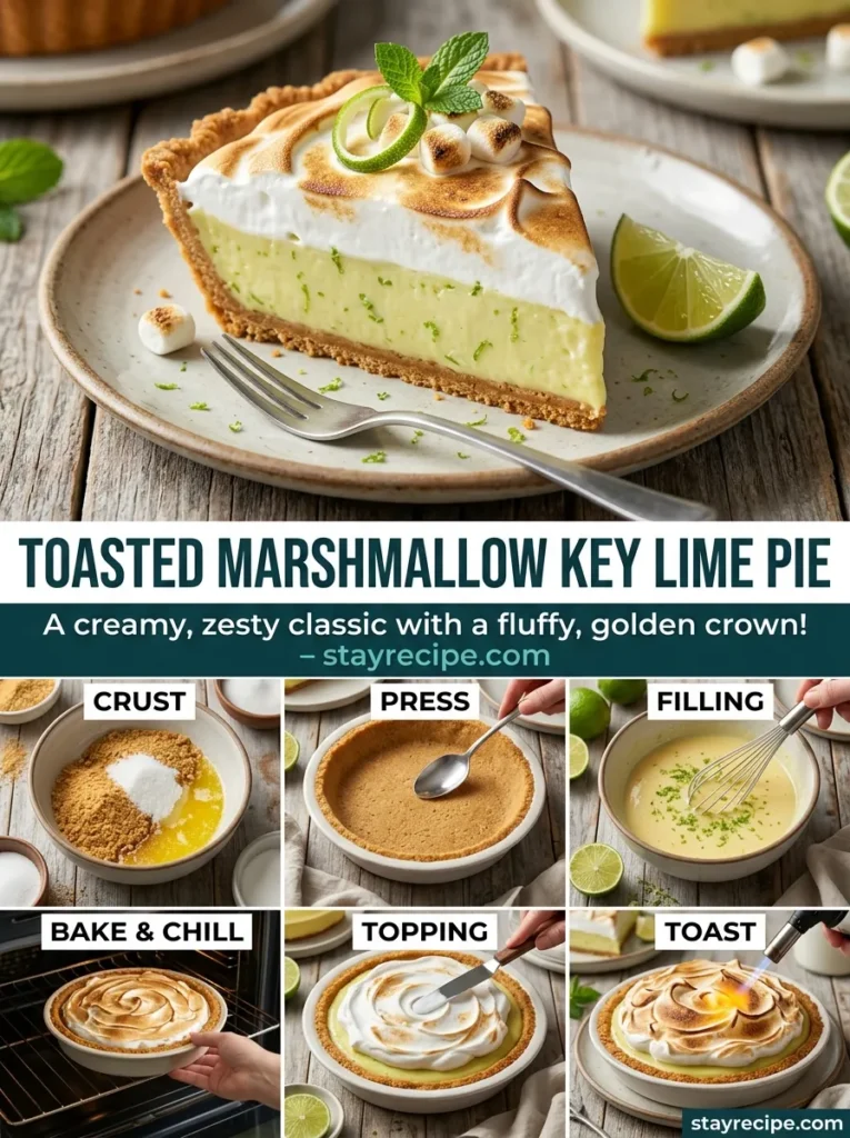 2 Toasted Marshmallow Topping Key Lime Pie