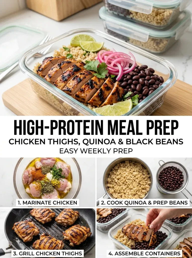 3 High Protein Meal Prep3 High Protein Meal Prep