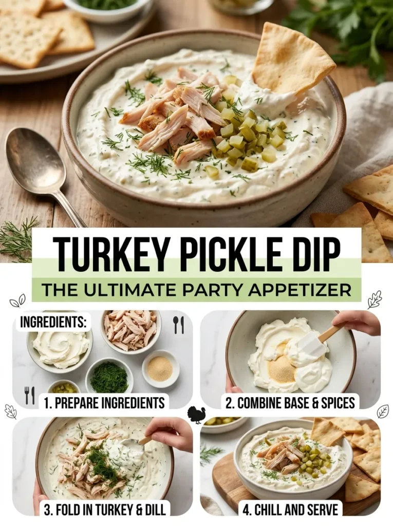 3  Turkey Pickle Dip3  Turkey Pickle Dip