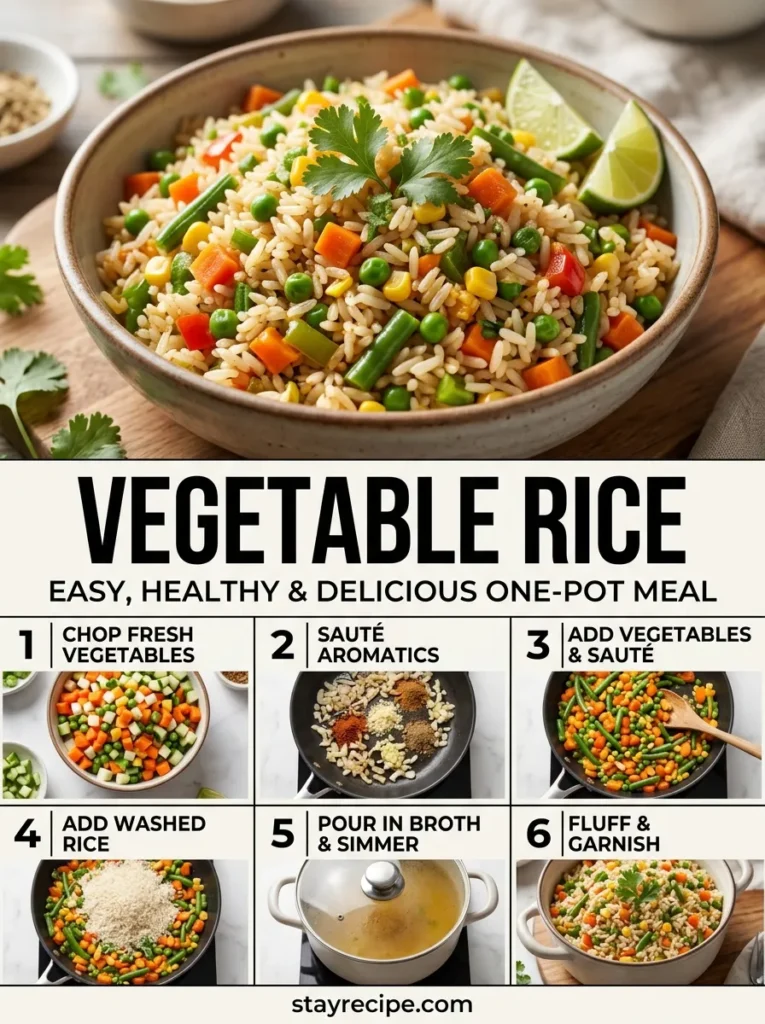 3 Vegetable Rice