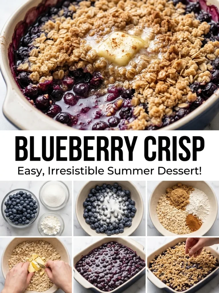 4  Blueberry Crisp