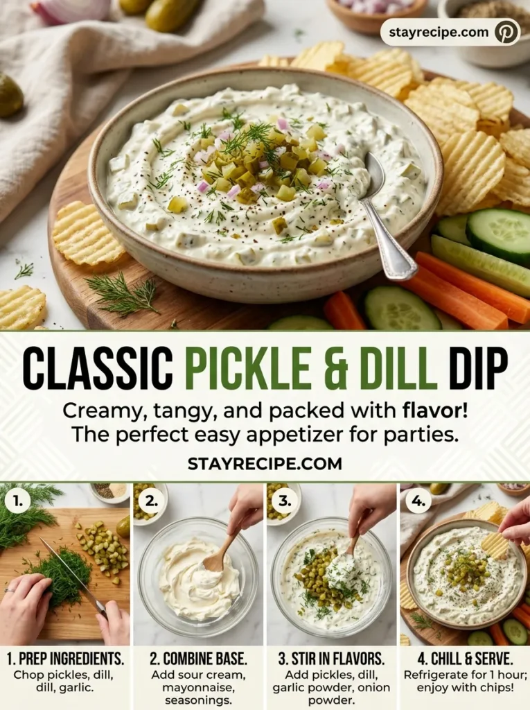 4  Classic Pickle Dill Dip