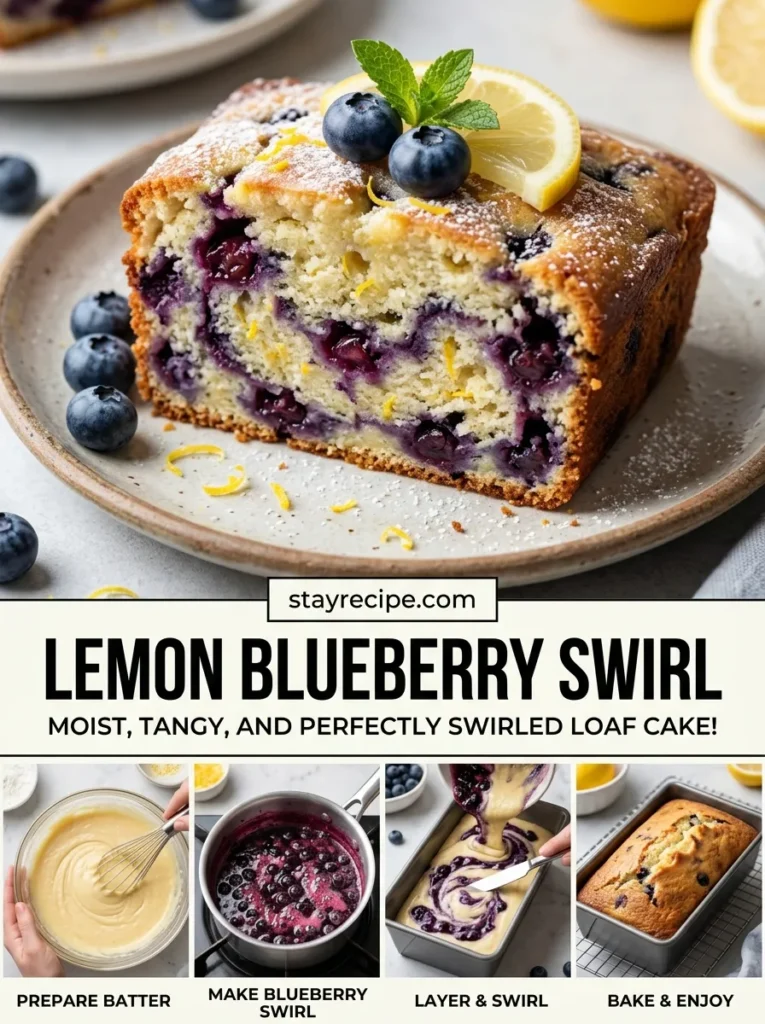 4  Lemon Blueberry Swirl