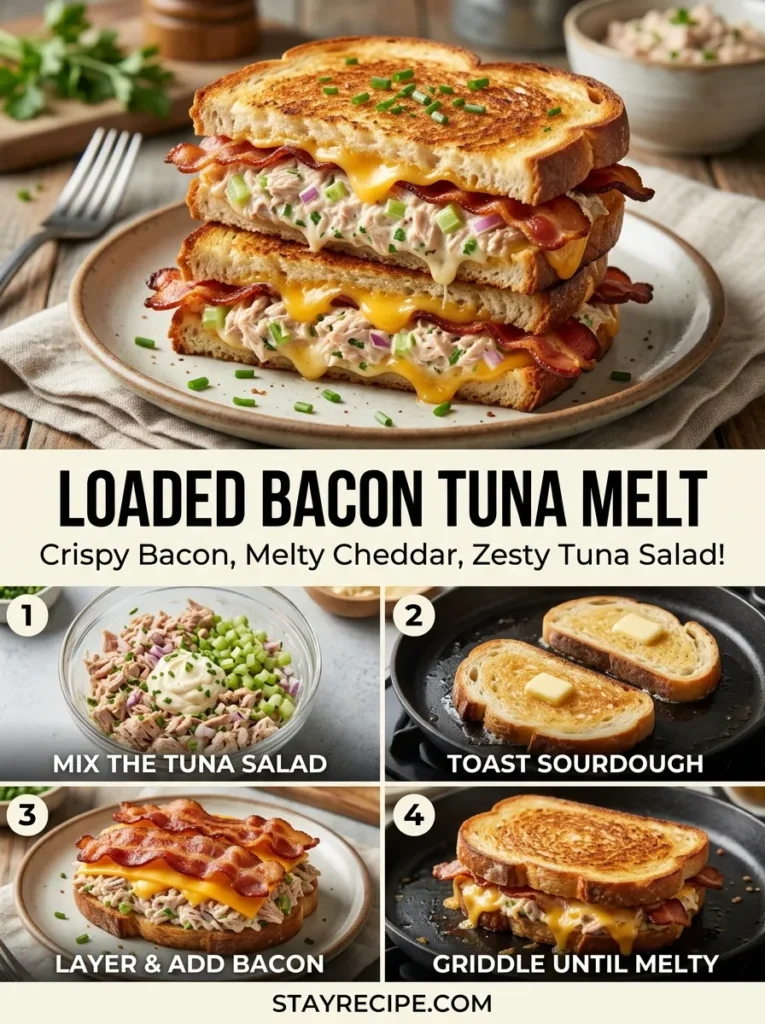 4  Loaded Bacon Tuna Melt