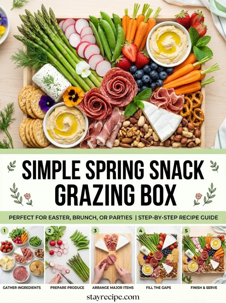 4  Spring Snack Grazing Box