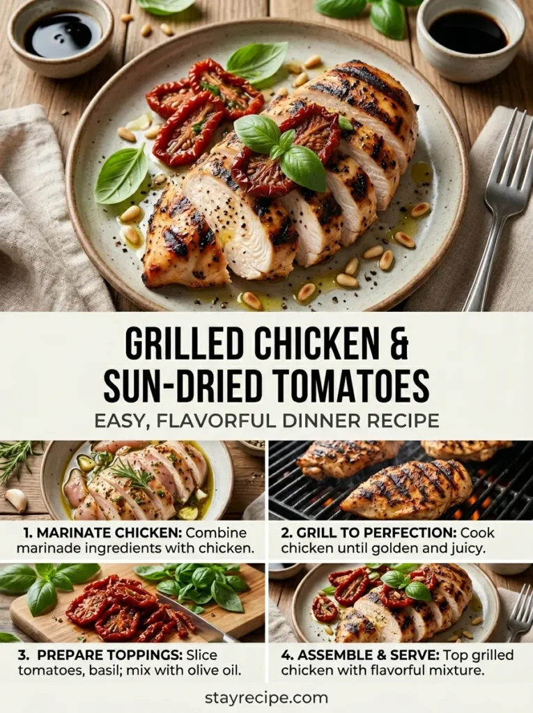 5  Grilled Chicken Sun Dried Tomatoes