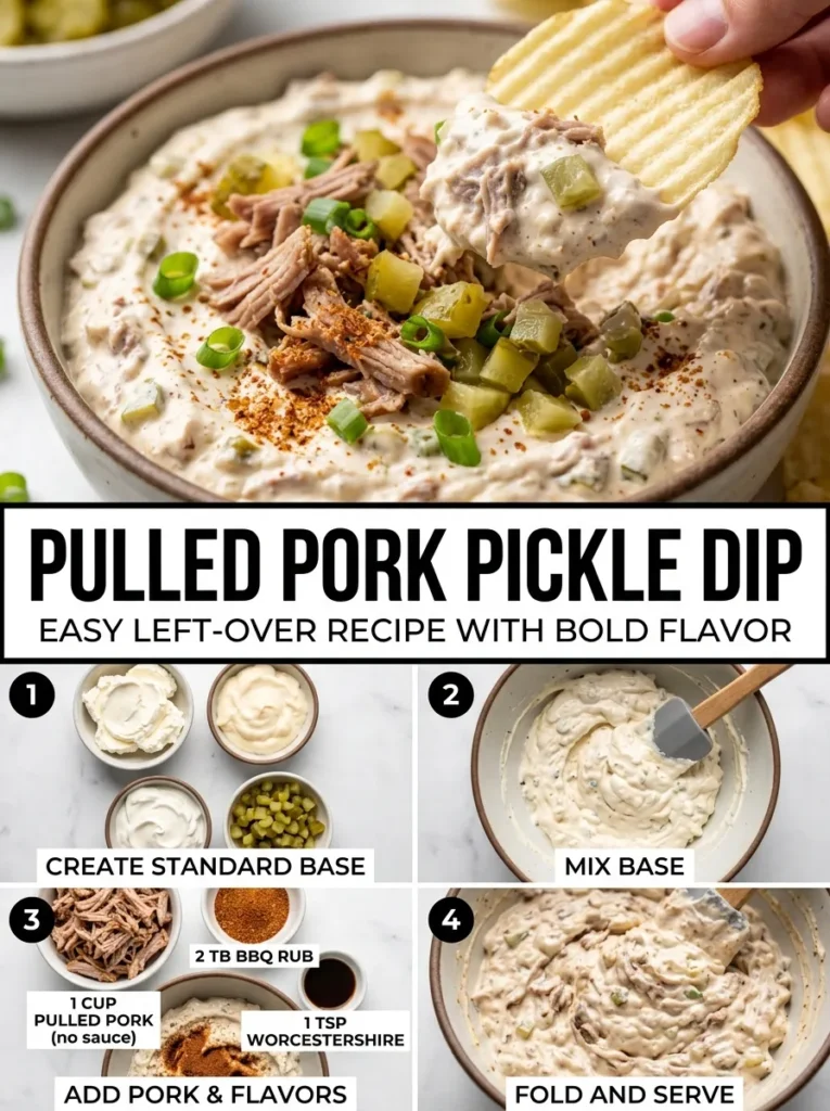 5  Pulled Pork Pickle Dip5  Pulled Pork Pickle Dip