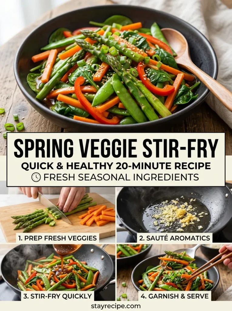 5 Spring Veggie Stir Fry