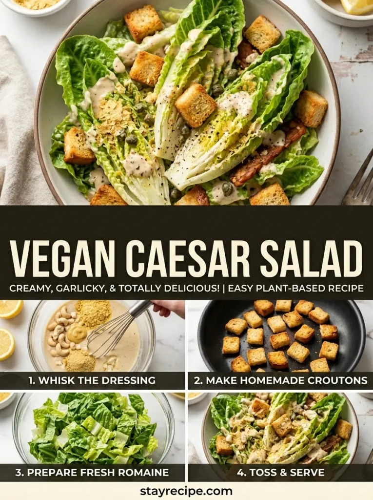 6  Vegan Caesar Salad