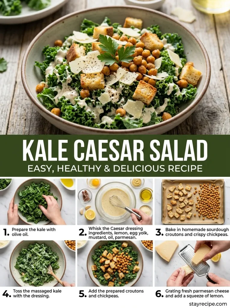 7  Kale Caesar Salad