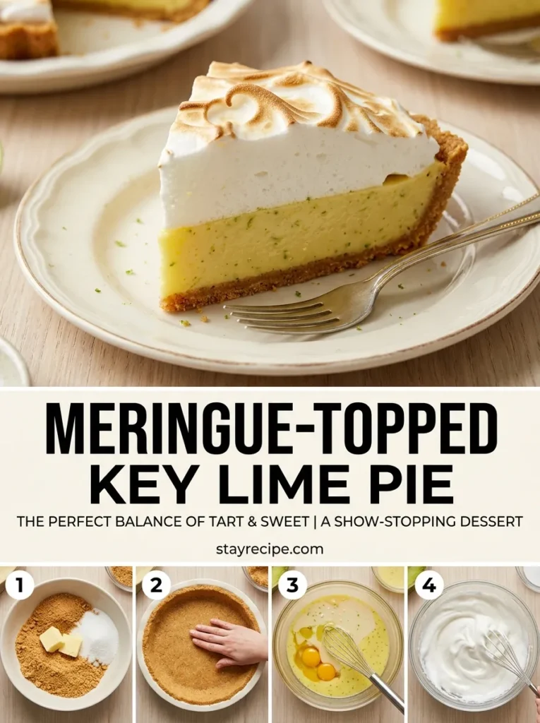 7 Meringue Topped Key Lime Pie
