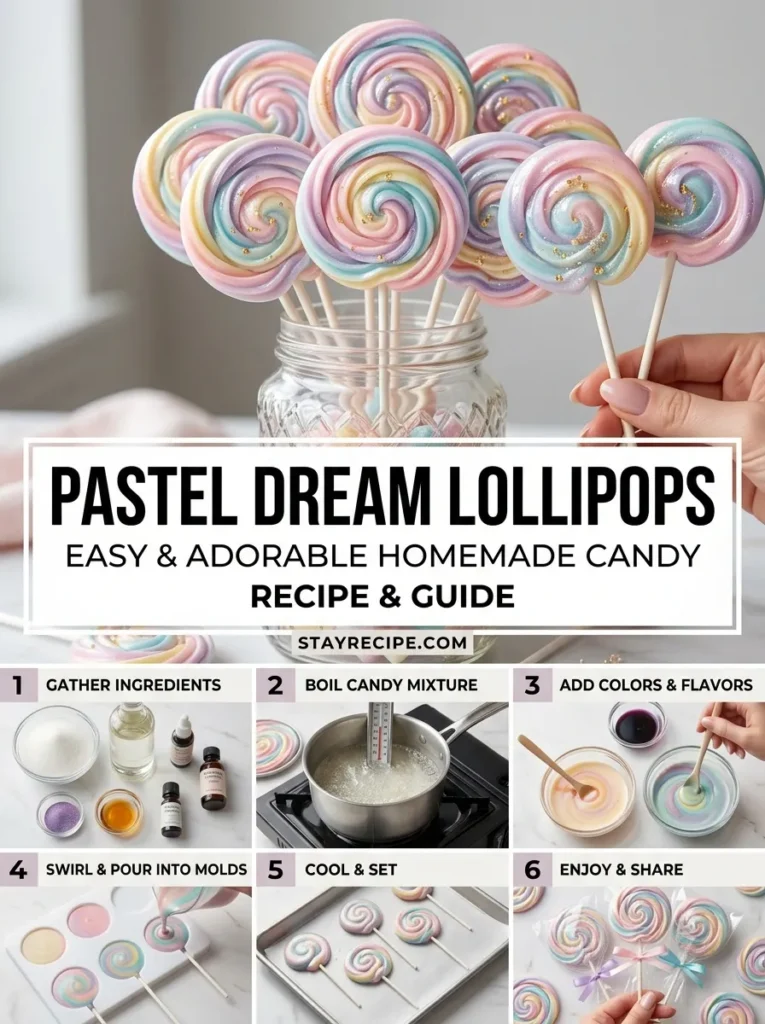 7  Pastel Dream Lollipops