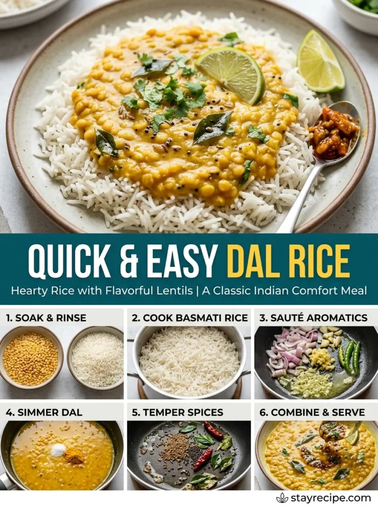 7 Rice With Lentils Dal Rice