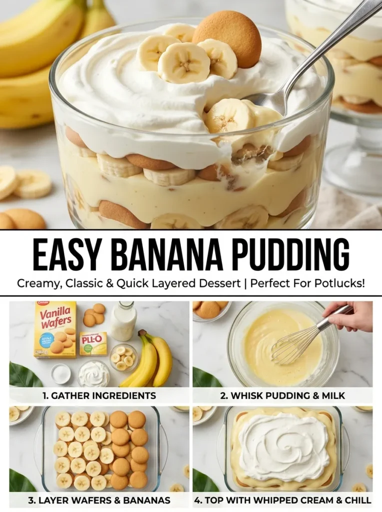 8  Banana Pudding