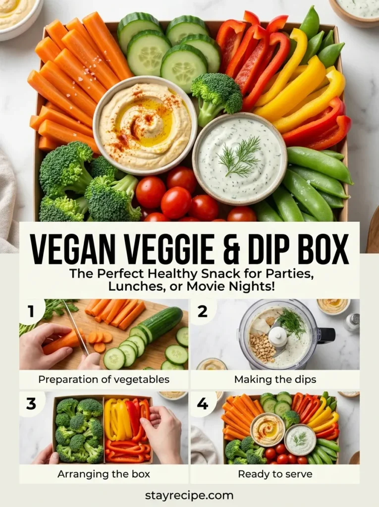 9  Vegan Veggie Dip Box