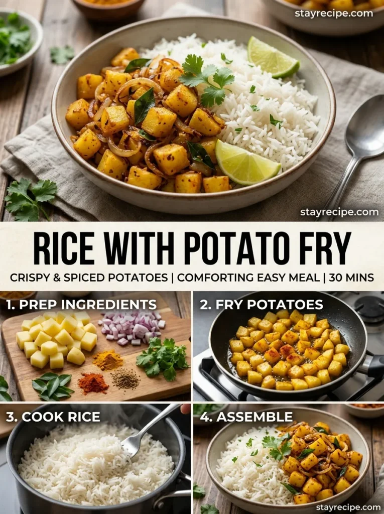 9 Rice With Potato Fry
