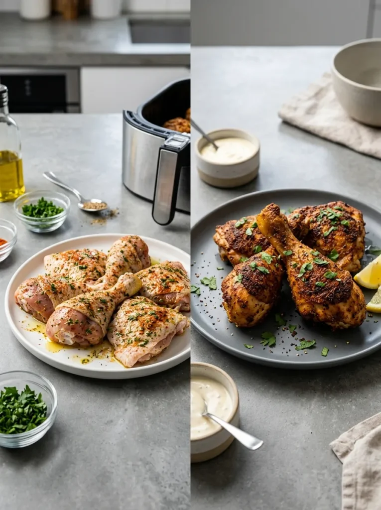 Air Fryer Quick Crisp Chicken