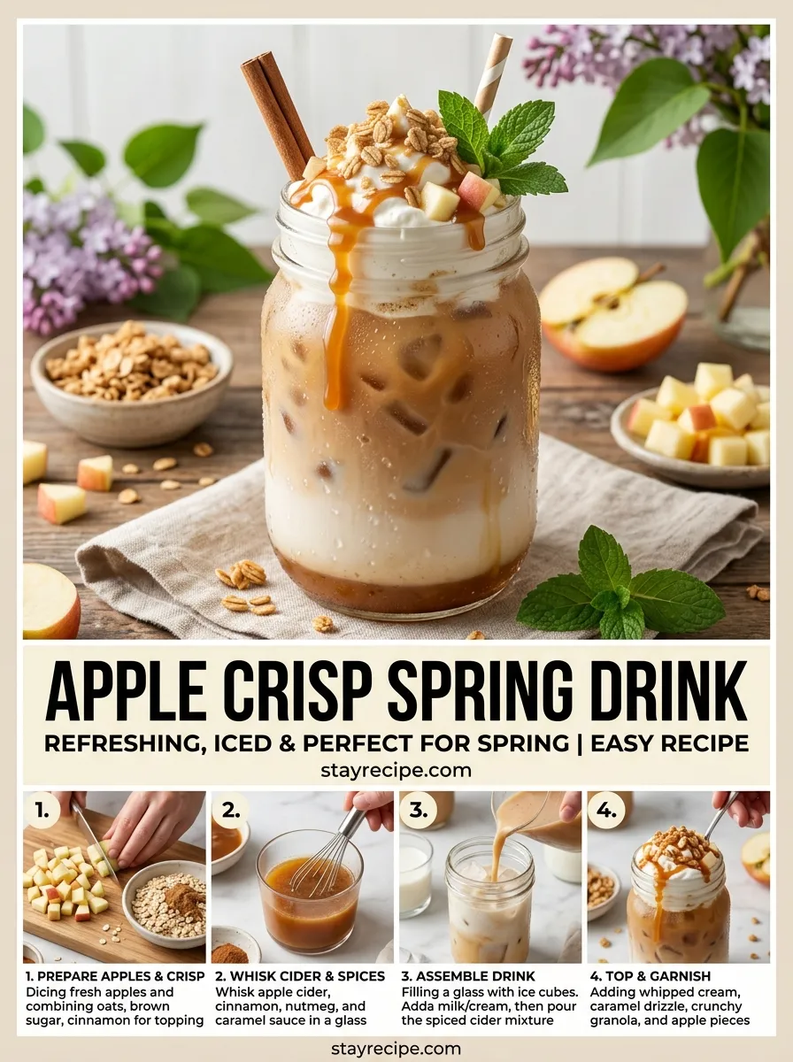 Apple Crisp Spring Drinks Drinks
