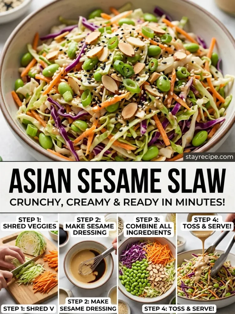 Asian Sesame Slaw