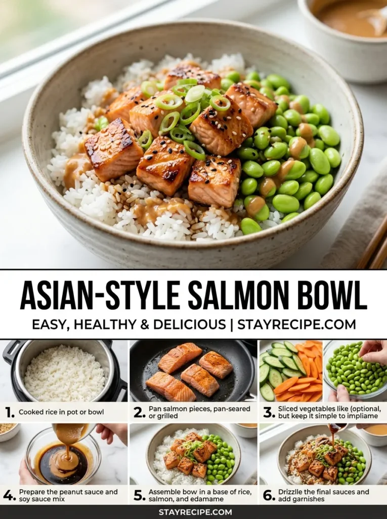 Asian Style Salmon Bowl
