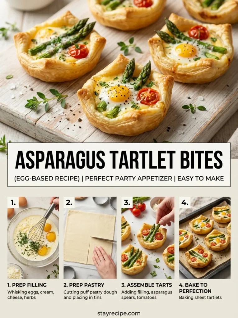 Asparagus Tartlet Bites Egg Based